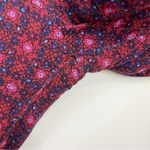 Free People  Floral Sunset Jumpsuit Romper in Red Combo Size Medium Photo 7