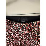 Sanctuary Red and Black Leopard Print Midi Skirt - Size - Medium Photo 3