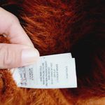 Kaisely Kaisley rust vneck caged sweater size medium Photo 6