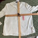 Gloria Vanderbilt  Textured White Henley XXL NEW Photo 7