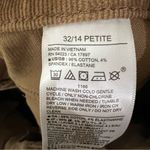 Banana Republic  Petite Corduroy Pants High-Rise Pumpkin Spice 32/14 Photo 6