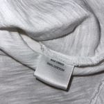 Bobi  Los‎ Angeles Slub Cotton Cuffed Short Sleeve Tee Size Small White Photo 3