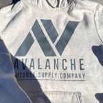 Avalanche  Light Gray Logo Hoodie Photo 0