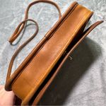 Coach Vintage Tan Leather Dinky Made in United States Purse Bag Crossbody Photo 12