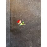 Talbots Women's Size 12 Navy Embroidered Bermuda Shorts Casual Photo 4