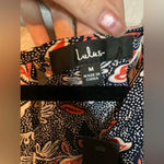 Lulus NWT Dondi Navy Blue Floral Romper Size Medium Photo 7