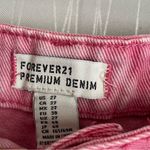 Forever 21 Pink Tie Dye Denim Mini Summer Shorts Size 27 Photo 2