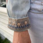 Boutique Cropped Denim Jacket Photo 3