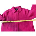 Hilary Radley Red Quilted Lightweight Lining Full Zip Jacket M Photo 9