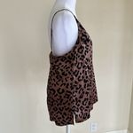 Cami NYC  The Olivia Leopard Print Silk Camisole in Graphic Leopard Photo 6
