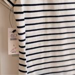 Talbots Talbot’s Summer in Italy Almalfi Coast Striped Lemon Graphic Tee Sz Small NWT Photo 3