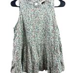 Universal Threads Universal Thread Women's Sleeveless Floral Ruffled Top Photo 0