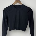 Vuori Long Sleeve Crush Rashguard Small Black Swim Shirt Surf Paddle Beach Photo 4