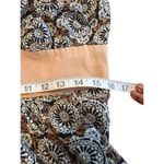 Kanvas Floral Print Dress Y2k Babydoll Spaghetti Straps Empire Waist 90s READ Brown Size M Photo 12