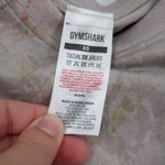 Gymshark  Seamless Camo Ruched Short Sleeve Athletic Top XS Gray Photo 5