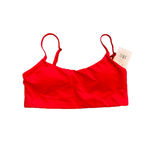 ANDIE Swim The Maui Top in Cherry Red M NWT Photo 2
