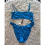 SKIMS  Signature Swim Strapless Monokini Turquoise Size 3X Photo 1