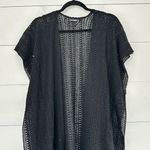 Steve Madden Women’s One Size Black Kimono Long Line Photo 0