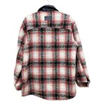 La Miel Saturn Flannel Jacket Red White and Black Size Small Photo 8