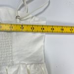 Farm Rio NWOT  Linen Blend White Sleeveless Maxi Dress Size S Photo 12