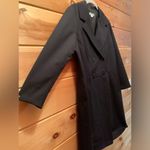 Pendleton  Tailored 100% Virgin Wool Black Trench Coat “Dress” Women’s Size 12 Photo 6