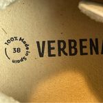 Verbenas Metallic Silver Leather Sneakers Trainers fashion comfort Sz 38, US 7.5 Photo 11