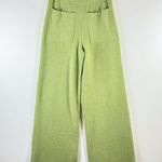 Song Of Style Women Pants Green Caspian Knit Flare Ribbed Pockets Pull On Medium Photo 1