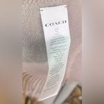 Coach Signature Oversized Soft Grey Cashmere Wool Scarf Muffler OS Photo 4