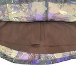 Rebecca Taylor  Blue Green Tahitian Tropical Flower V-neck A-line Dress Size 6 Photo 6