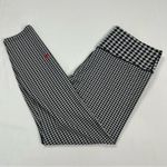 Nike Black and White Houndstooth Leggings, Size: XLarge Photo 0