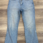 Madewell  Light Blue Flare Jeans Cali Demi Boot Cropped Jeans 27 Photo 0