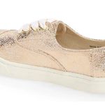 Toms NWT  Cordones Cupsole Sneaker GOLD Photo 5
