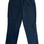 L.L.Bean ‎ Petite Pants Women's Black Stretch Pull On Casual Cotton Blend Small P Photo 0