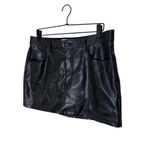 Abercrombie & Fitch Vegan Leather 5-Pocket Mini Skirt - Sz 32/14 Photo 2
