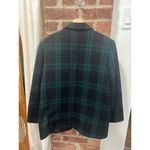 Women’s Vintage Preppy 80s SAVANNAH Plaid Blazer 10 Petite Business Casual Green Size 10P Photo 4