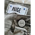 Paige  Women's Carly Wide Leg Vintage Ivy Green sz 30 Photo 8