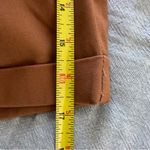 Azulu Colombia Women’s Pleated Brown Cotton Shorts Size 30/10 Tan Photo 5