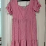 Simply Southern  Pink Textured Top Photo 0