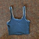 PacSun  Navy Ribbed Tank Top Photo 0