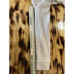 Altar'd State  Women's Size Small Cream Ribbed Long Sleeve Shirt Snaps Cottagecore Photo 6