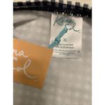 Kona Sol  Women's Blue & White Gingham Bikini Bottom 1-Piece Size XL Photo 2