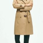 Brooks Brothers  Cotton Trench Coat Women in Beige Sz 8 Photo 0