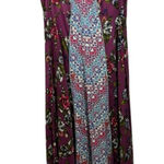 Sundance  Boho Sleeveless Floral Mixed Print Maxi Dress Size 12 Bohemian Feminine Photo 0