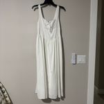 Petal and Pup Womens White Kinslee Midi Dress Romantic corset size S Photo 1