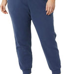 Goodthreads Women's Heritage Fleece Basic Jogger Pant Blue Size L Photo 0