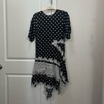 Koch é Black Polka Dot Panel Dress Size 42 FR / 10 US $665 Photo 1
