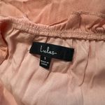 Lulus My Darling Love Peach Three-Quarter
Sleeve Handkerchief Midi Dress Size S Photo 3