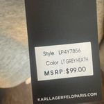 Karl Lagerfeld  Women’s Studded Eiffel Tower Grey Oversized Sweatshirt Top Sz 2X Photo 6