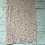 ZARA 2PC Pink Lace Ruffle Drop and MIDI Skirt Snall Photo 7