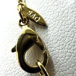 Avon vintage gold tone and pink beaded necklace Gold Photo 7